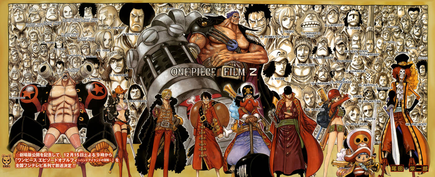 One Piece Marines from One Piece Film Z movie