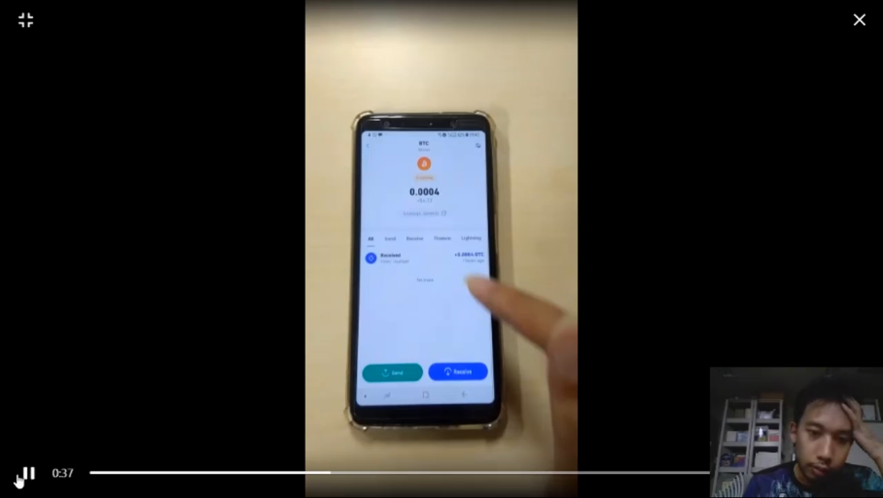 Received BTC on my Cobo Wallet